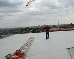 Helicopter Landing Pad Installation