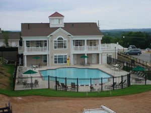 Clubhouse Pool Fence