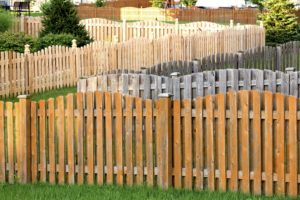 Many fences in a row