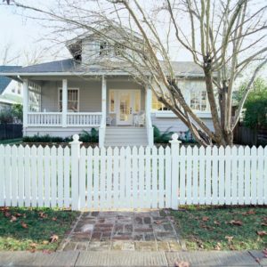 the right fence for a busy family