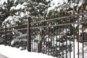 Hercules DC Fence Installed Winter